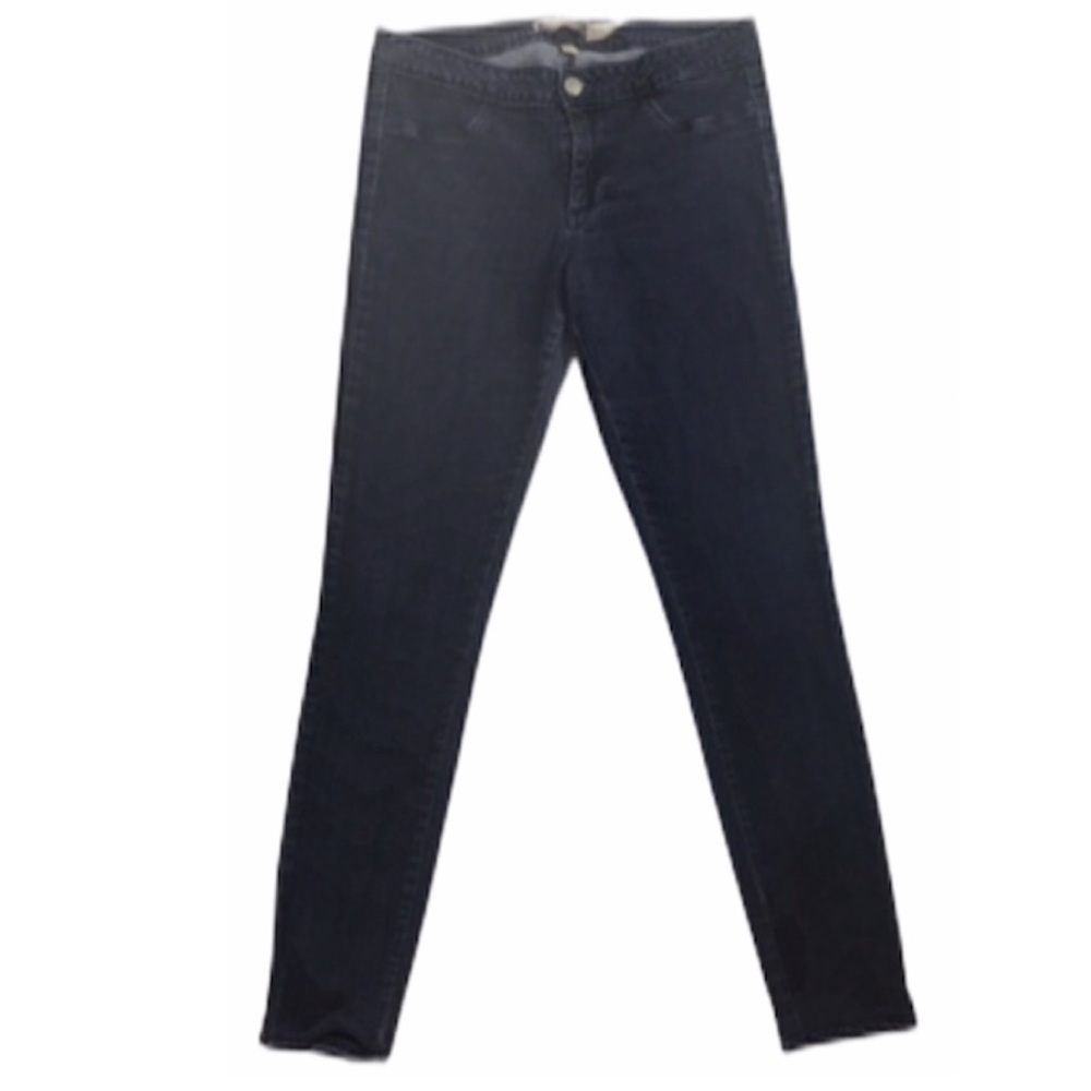 Paige Rowena Leggings Dark Wash Skinny Jeans 31 - Picture 3 of 10